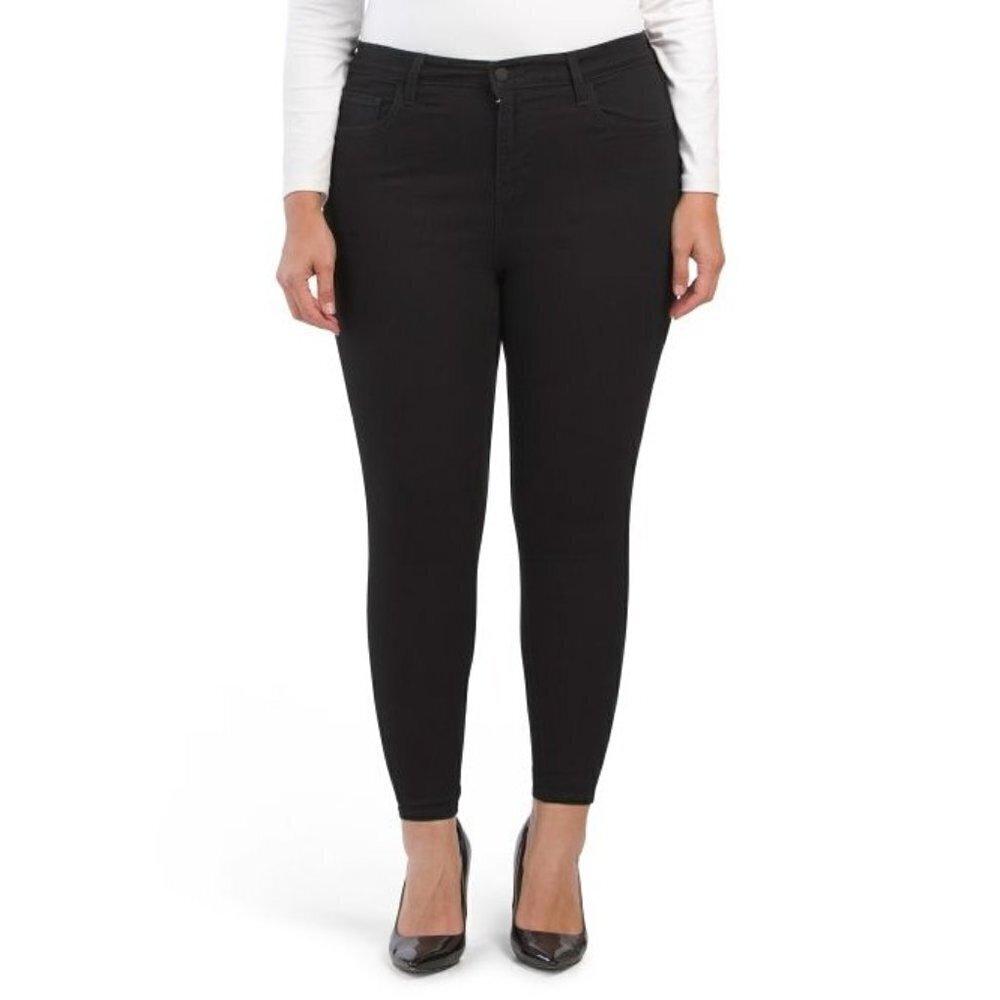 Levi's 720 Womens Black High Rise Super Skinny Jeans Plus Sz 26W New
